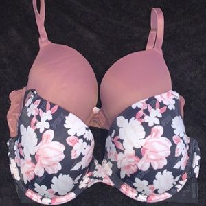 VS Pink push-up bras